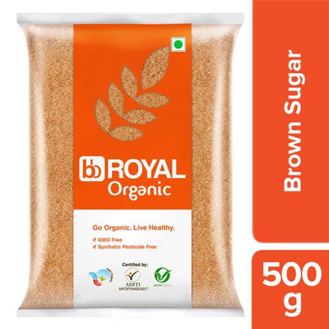BB Royal Organic - Brown Sugar/Sakkare, 500 g 