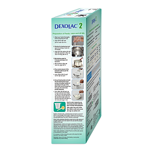 Dexolac Follow-Up Formula - Infant Powder, Stage 2, 400 g  
