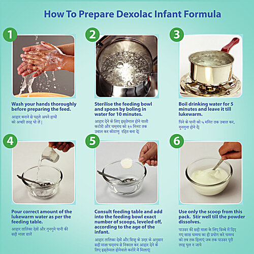 Dexolac Follow-Up Formula - Infant Powder, Stage 2, 400 g  