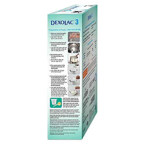 Dexolac Follow-Up Formula - Infant Powder, Stage 3, 400 g  