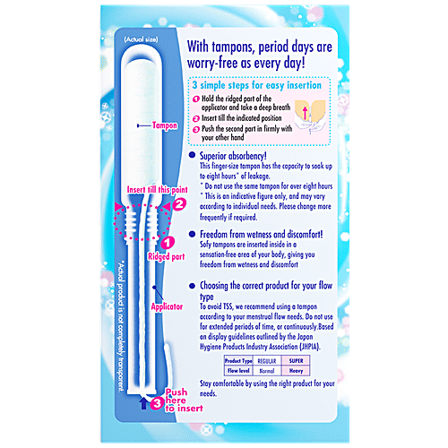 Buy Sofy Tampon Regular 10 Pcs Online at the Best Price bigbasket