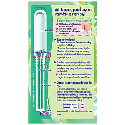 Buy Sofy Soft Tampons Super Online at Best Price of Rs 179 bigbasket