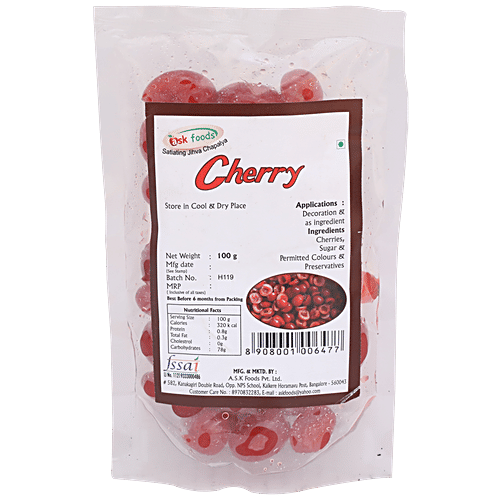 Ask Foods Cherry, 100 g  