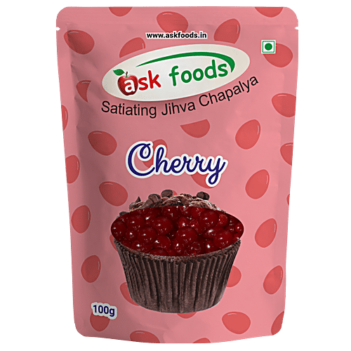Ask Foods Cherry, 100 g  Zero Cholesterol