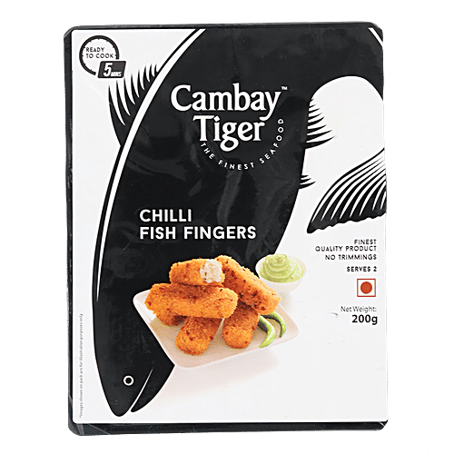 Cambay Tiger Chilli Fish Fingers, 200 g  
