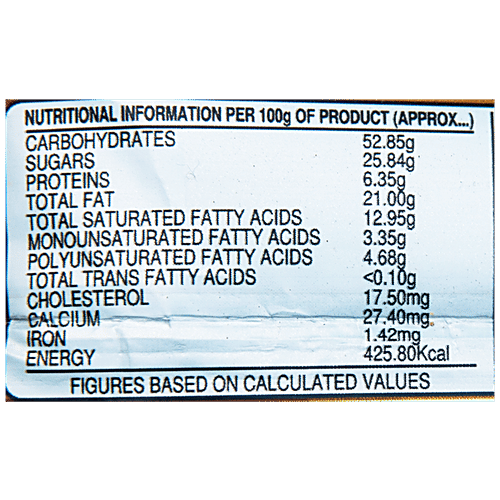 Bisk Farm Cake Bar - Butterscotch, 45 g  