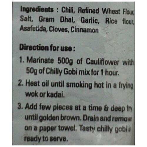 Annapoorna Masala - Chilly Gobi, 50 g  