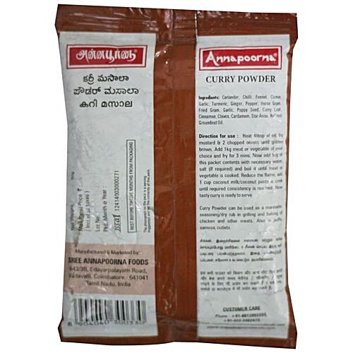 Annapoorna Masala - Curry, 50 g  