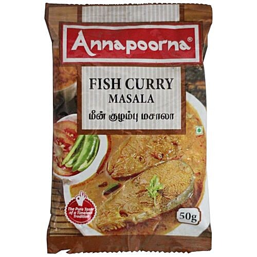 Annapoorna Masala - Fish Curry, 50 g  