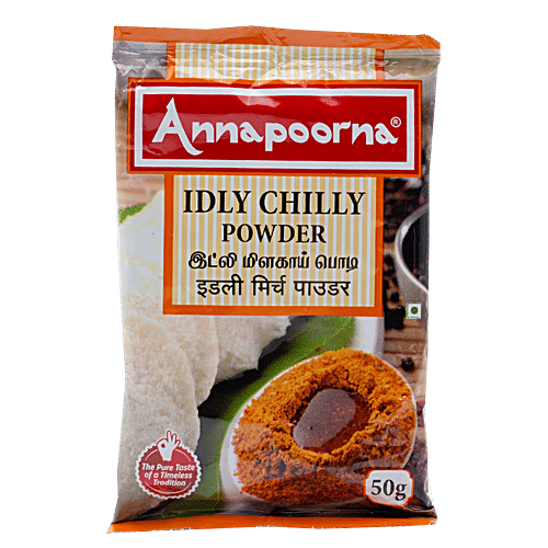 Annapoorna Powder - Idly Chilly, 50 g  