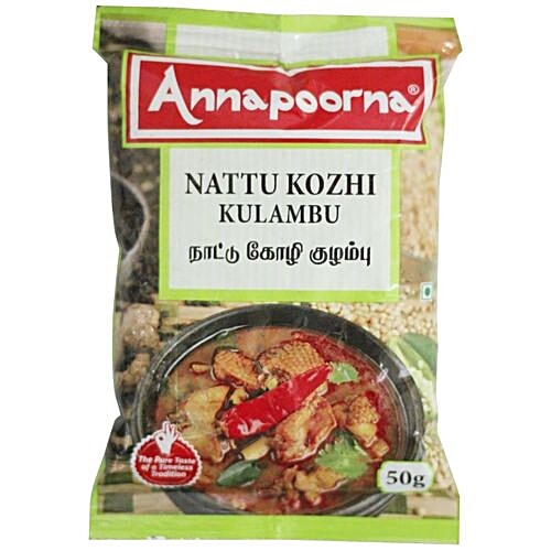Annapoorna Ready Mix - Nattu Kozhi Kulambu, 50 g  