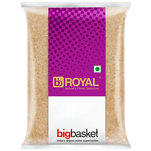 bb Royal Ponni Boiled Rice/Kusubalakki - Super Premium, 5 kg (12 + Months Old) 