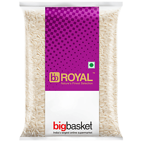bb Royal Sona Masoori Rice/Akki Raw Rice/Akki - Super Premium, 1 kg (18+ Months Old)