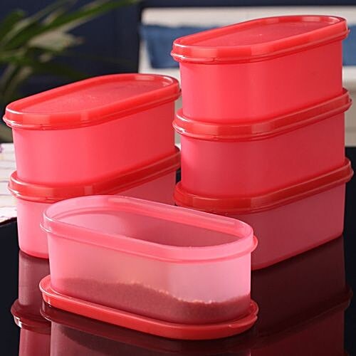 Buy Tallboy Mahaware Space Saver Container Red 600 Ml Online At Best Price of Rs null bigbasket