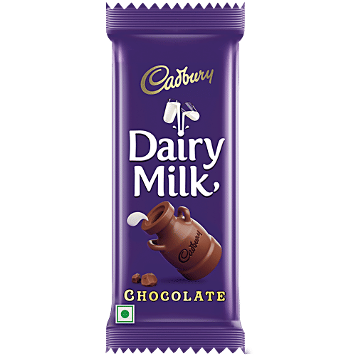 Cadbury Dairy Milk Chocolate Bar, 46 g  Made from Sustainably Sourced Cocoa, Chocolate Gift Pack