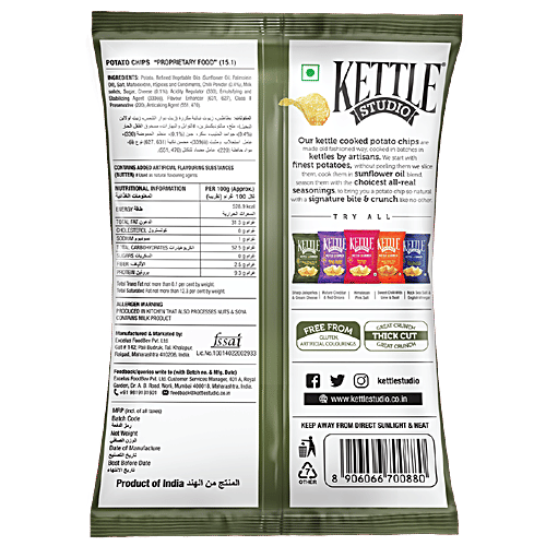 Buy Kettle Studio Potato Chips Sharp Jalapeno Cheese Cream 47 Gm Online