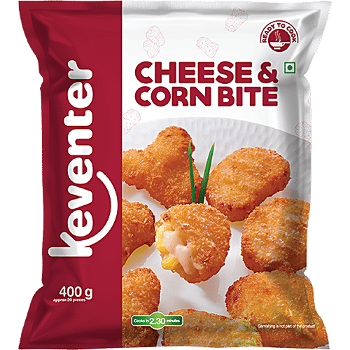 Buy Keventer Frozen Veg Cheese Corn Bite 400 Gm Online at the Best