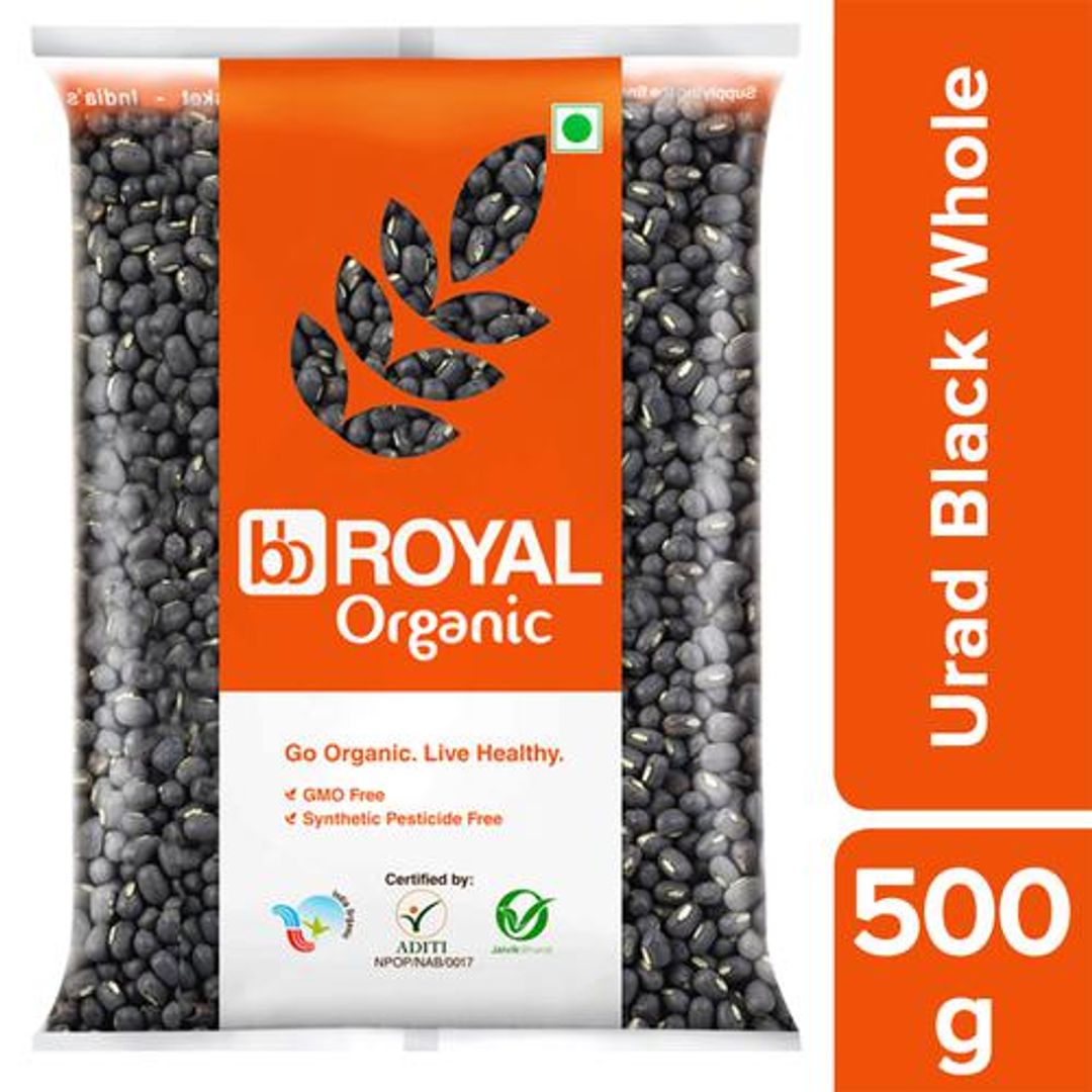 BB Royal Organic - Urad Black Whole, 500 g 