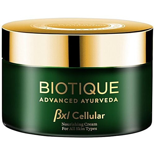 Buy Biotique Face Cream Bio Saffron Nourishing Bxl Cellular 50 Gm