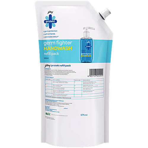 Godrej Protekt Masterblaster Germ Protection Liquid Handwash Refill, 750 ml  