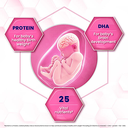 Horlicks Mother's Plus Kesar Flavoured Nutrition For Pregnancy & Lactation, 400 g  Contains Dietary Fibre, 25 Vital Nutrients, No Added Sugar, High Protein
