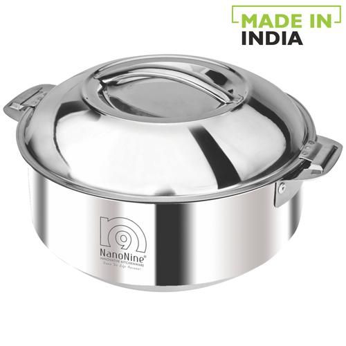 NanoNine Insulated Casserole For Roti / Chapati - Hot Pot, 1.5 L  Keep the Food Hot & Fresh for Upto 4 Hours
