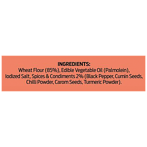Balaji Khakhra - Masala, 180 g  0 Trans Fat & 0 Cholesterol