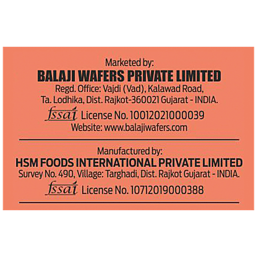 Balaji Khakhra - Masala, 180 g  0 Trans Fat & 0 Cholesterol