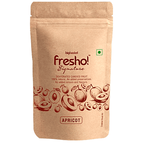 Fresho Signature Dry Fruit Apricot, 50 g  