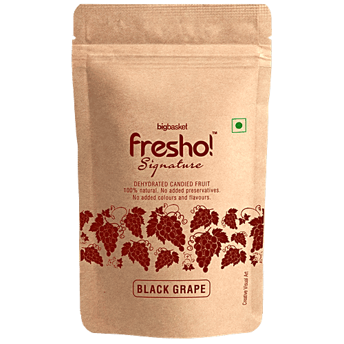 Fresho Signature Dry Fruit Black Grape, 50 g  