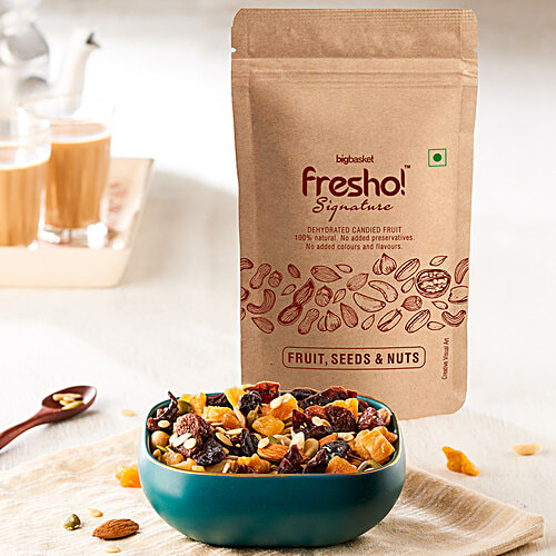 Fresho Signature Fruit Seeds Nuts Snacks, 150 g  