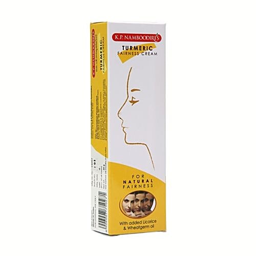 Buy Kp Namboodiris Face Cream Turmeric Fairness 25 Gm Online At Best