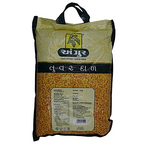 Angur Toor Dal - Desi Oily, 5 kg  Zero Trans Fat & Zero Cholesterol