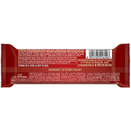 Sunfeast Dark Fantasy Bourbon Classic Chocolate Biscuits, 108 g  