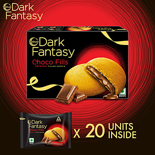 Sunfeast Dark Fantasy Choco Fills, 230 g (20 Units)
