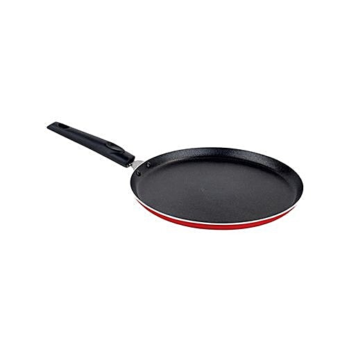 Nirlon Aluminium Non-Stick Flat/Dosa Tawa - 29.5 cm, 2.8 mm, 1 pc Scratch & Abrasion Resistant