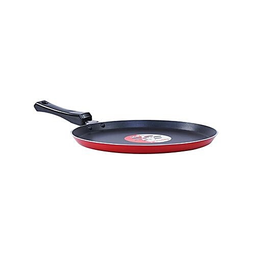 Nirlon Aluminium Non-Stick Flat/Dosa Tawa - 29.5 cm, 2.8 mm, 1 pc Scratch & Abrasion Resistant