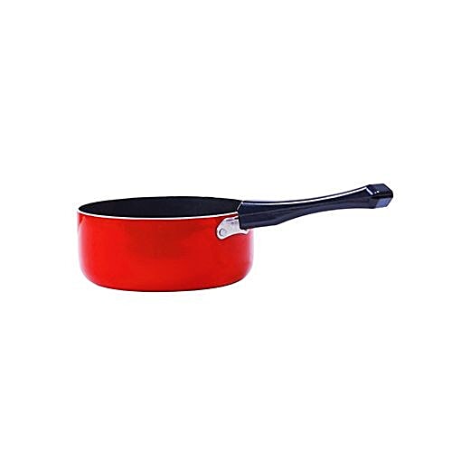 Nirlon Aluminium Non-Stick Saucepan - 17.5 cm, 2.6 mm, Bakelite Handle, 1.5 L  PFOA Free