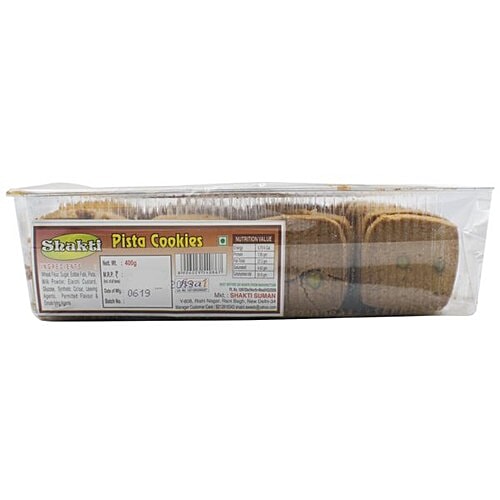 Shakti Cookies - Pista, 400 g  