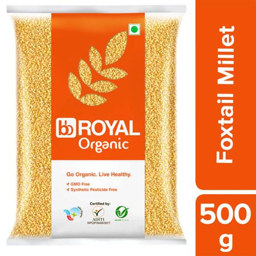 BB Royal Organic - Foxtail Millet / Italian, Thinai Rice, 500 g 