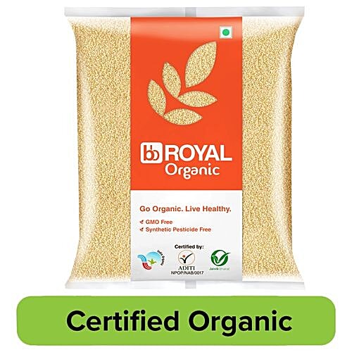 bb Royal Organic Little Millet/Samai Rice, 500 g  