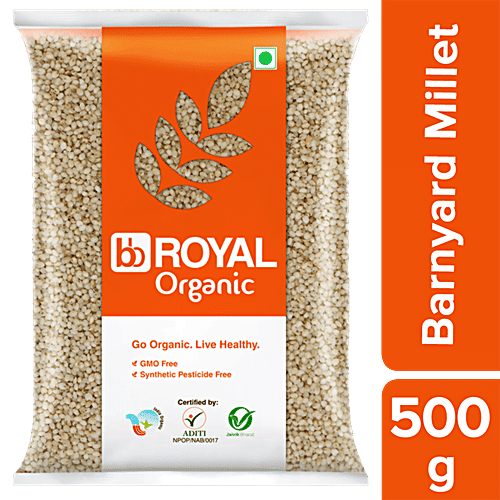 bb Royal Organic Barnyard Millet/Kudiraivali Rice, 500 g  