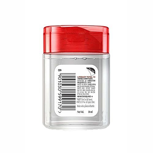 Buy Lifebuoy Hand Sanitizer Total 10 30 Ml Online At Best