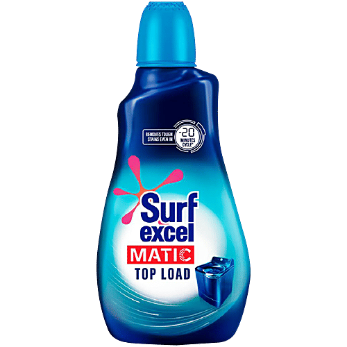 Surf Excel Matic Top Load Liquid Detergent, 500 ml Removes Tough Stains