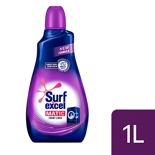 Buy Surf Excel Liquid Detergent Matic Front Load 1 Ltr Online At Best Price of Rs 204 bigbasket