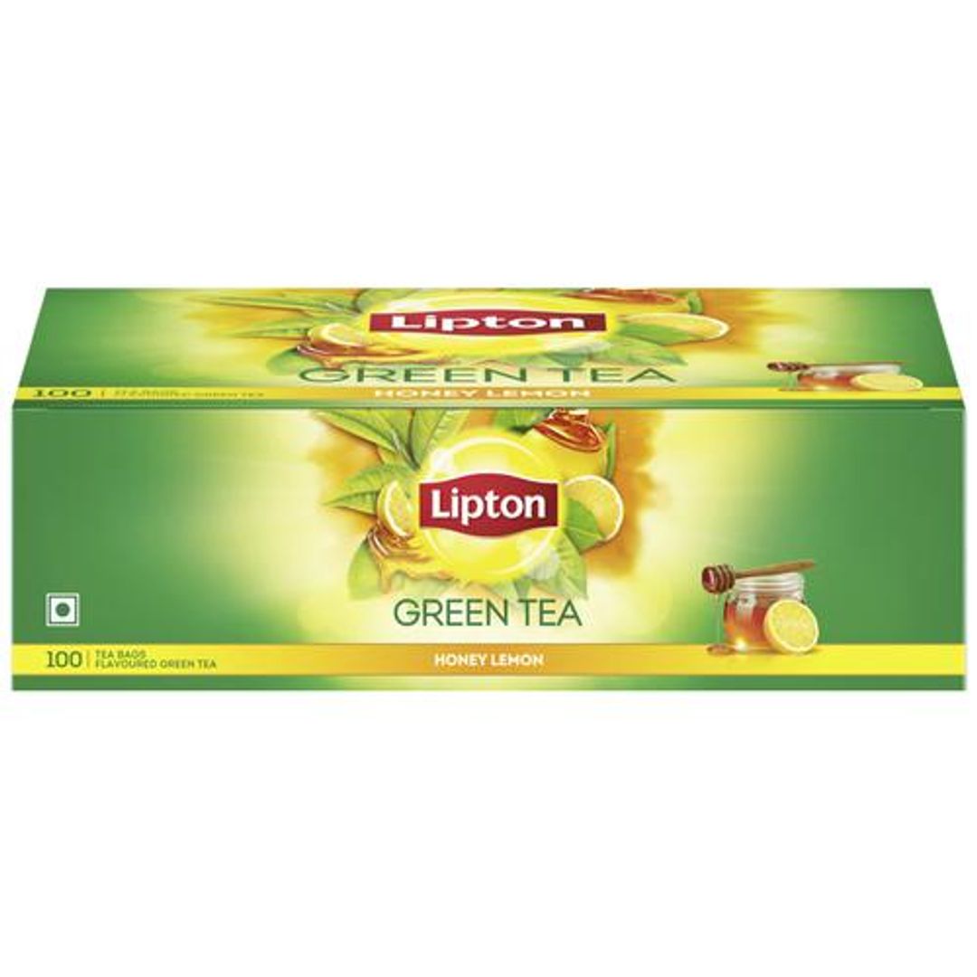 Lipton Honey Lemon Green Tea, 140 g (100 Bags x 1.4 g each)