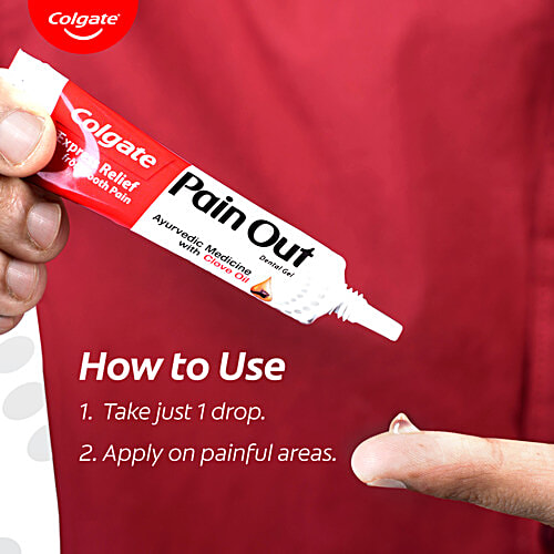 Colgate Pain Out - Gives Express Relief From Tooth Pain, 10 ml