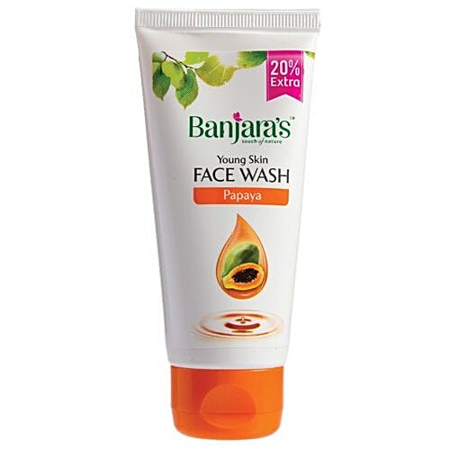 Buy Banjara's Face Wash Papaya 50 gm Online at Best Price. of Rs null