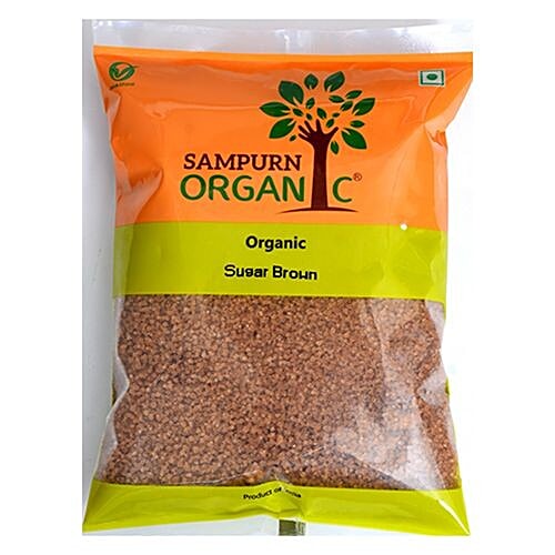 Sampurn Organic Organic - Sugar/Cheeni, Brown, 500 g  