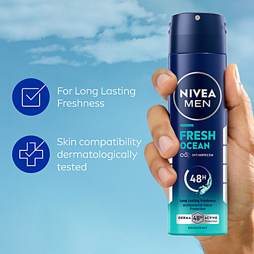 Nivea Fresh Ocean Deodorant, 150 ml  
